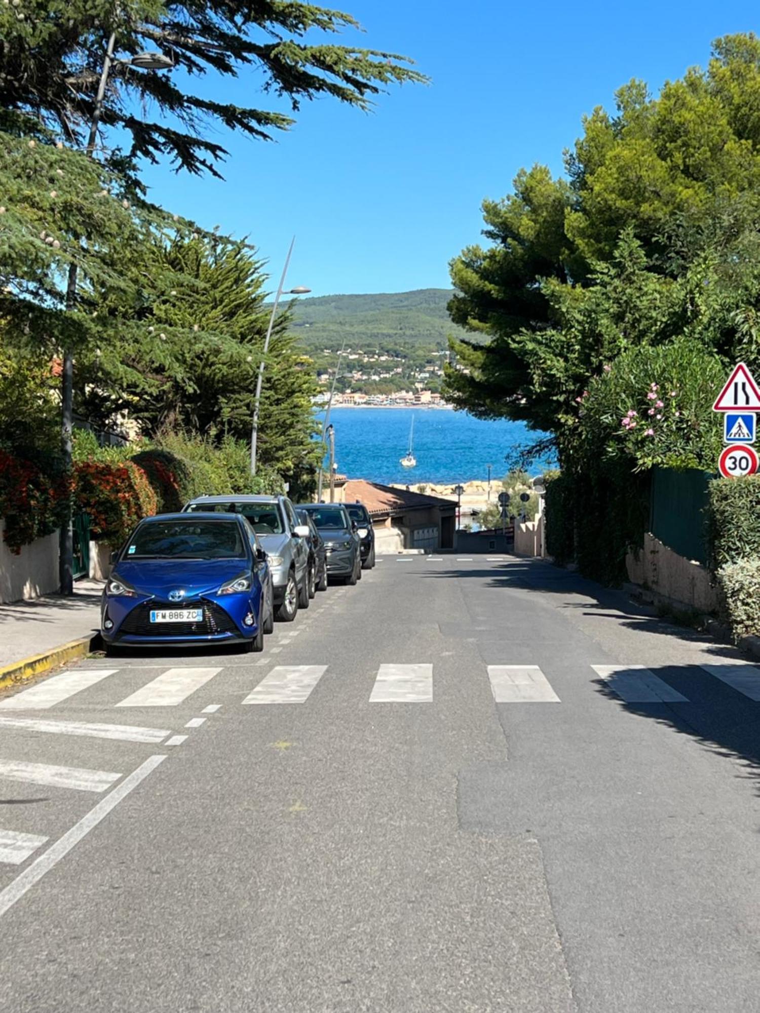 Duplex Cosy Bord De Mer Saint-Cyr-sur-Mer Eksteriør bilde